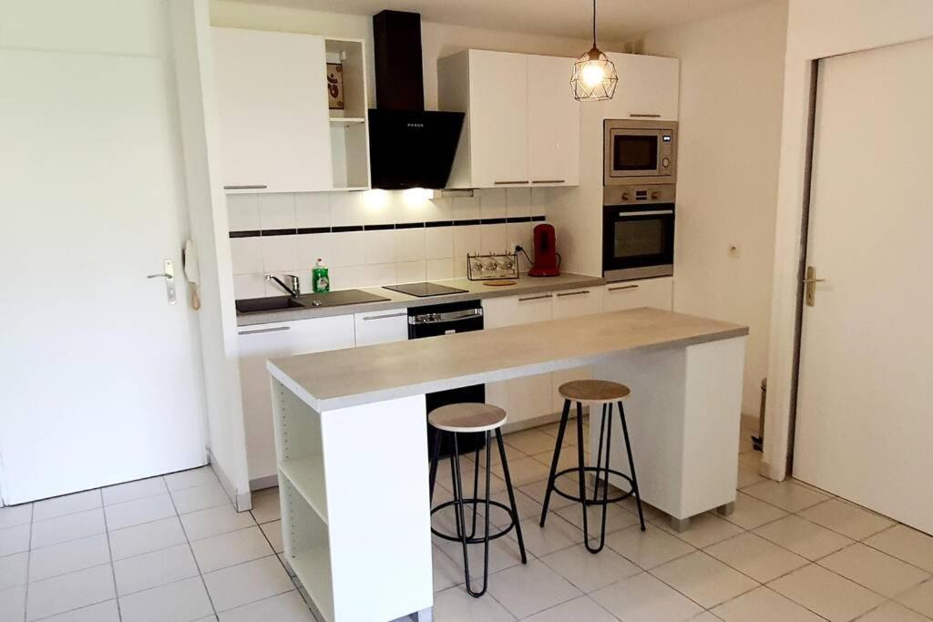 Charmant Appartement Avec Terrasse Et Jardin Au Calme Proche Bus Metro Тулуза Екстер'єр фото